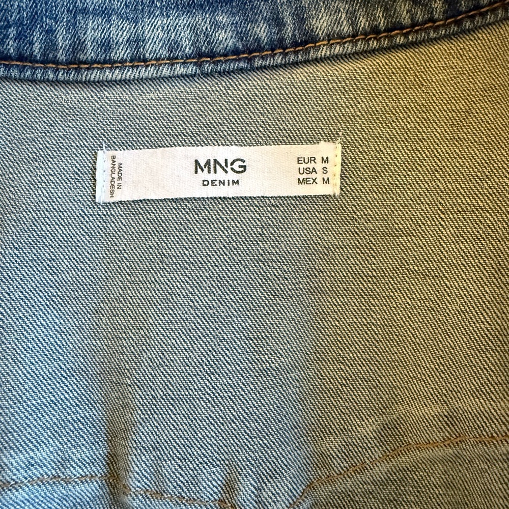 Mango Collared Denim Shirt Dress! - Picture 6 of 9